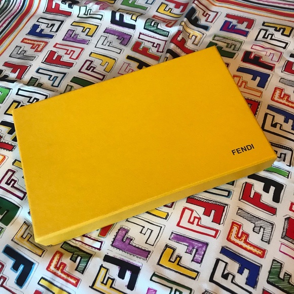 fendi multicolor scarf